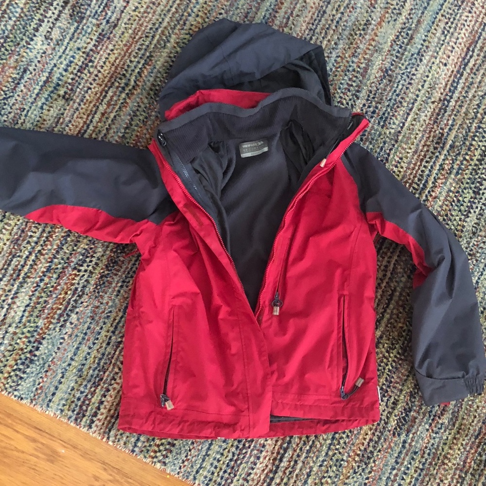 Trespass rain jacket